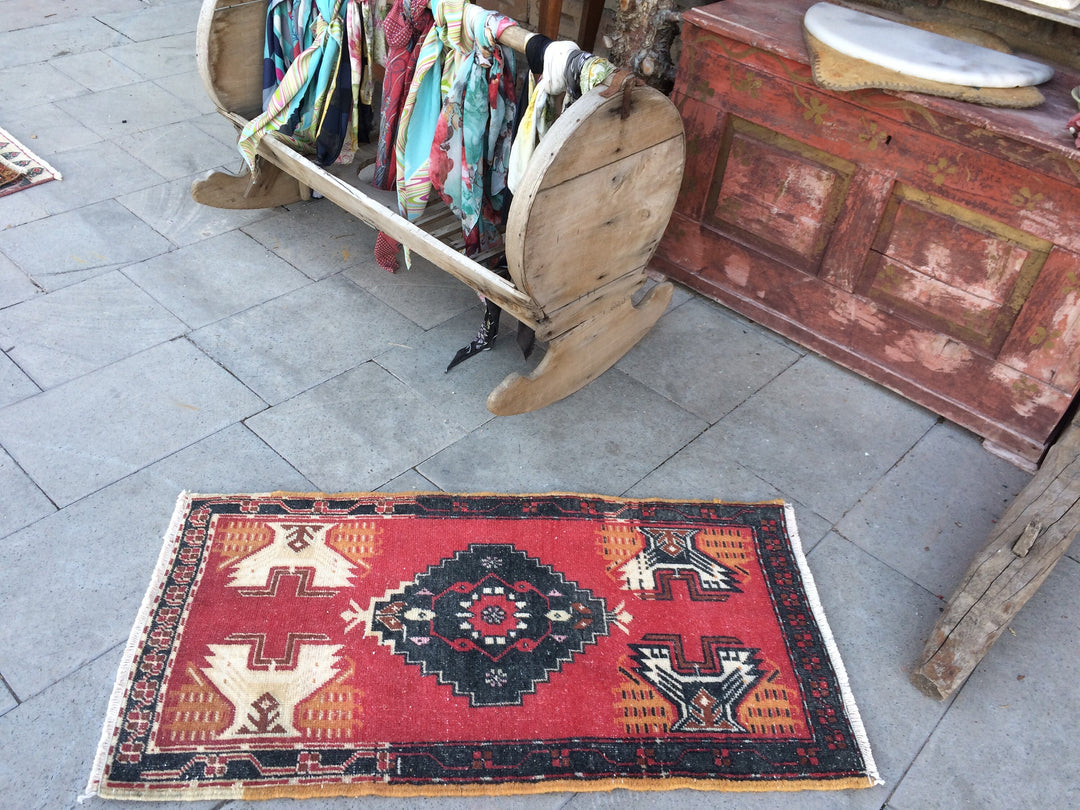 Turkish Oushak Rug Hand-Knotted