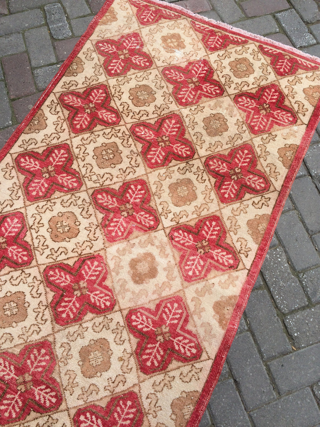 Turkish Oushak Rug 5'6" x 8'2" Hand-Knotted field