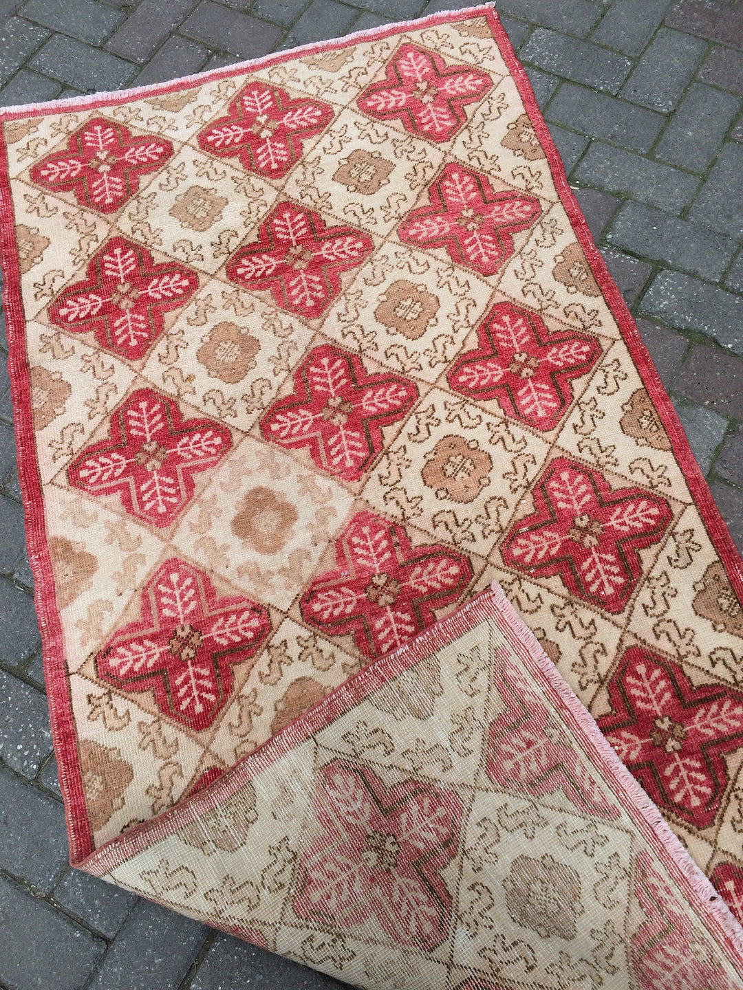 Turkish Oushak Rug 5'6" x 8'2" Hand-Knotted view 9