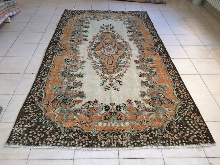Turkish Oushak Rug Hand-Knotted | No. WR38661