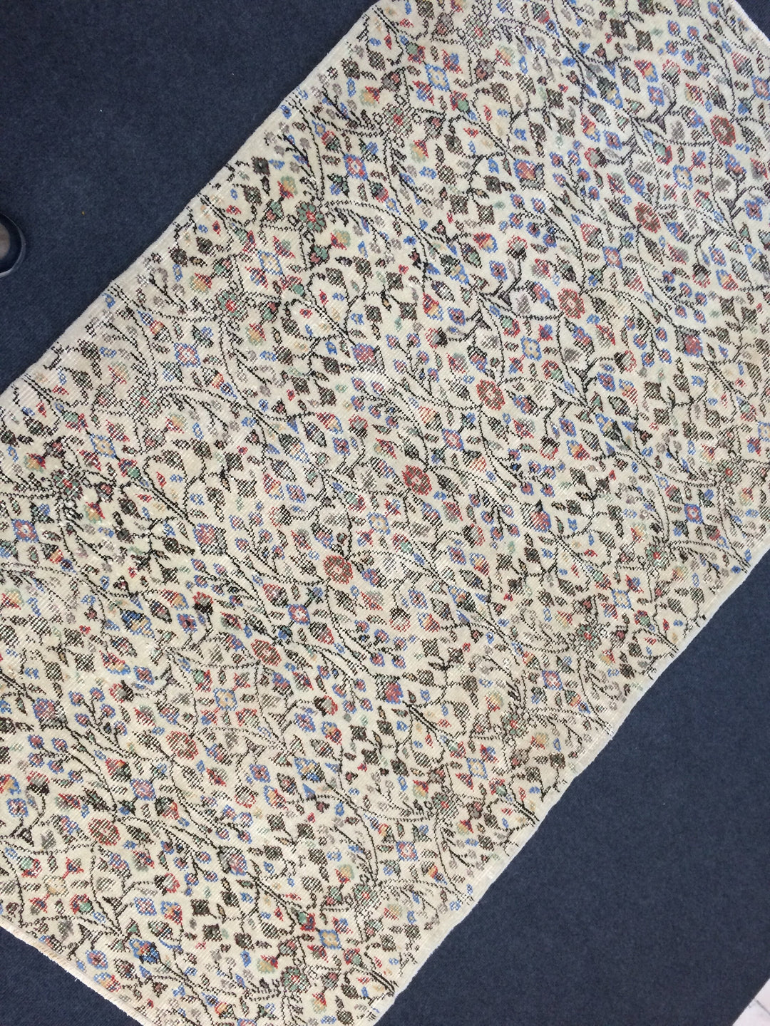Turkish Oushak Rug 2'7" x 9'10" Hand-Knotted | No. WR98989