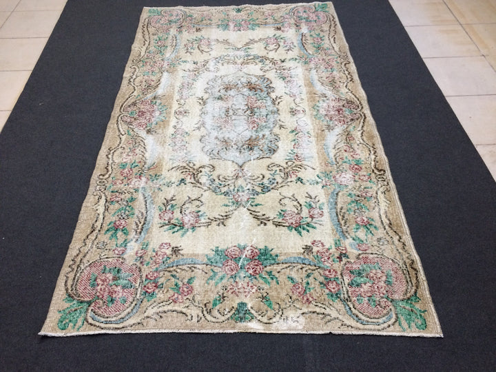 Turkish Oushak Rug 'see title' Hand-Knotted | No. WR25504