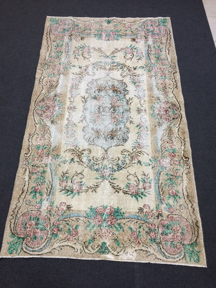 Turkish Oushak Rug 'see title' Hand-Knotted | No. WR25504