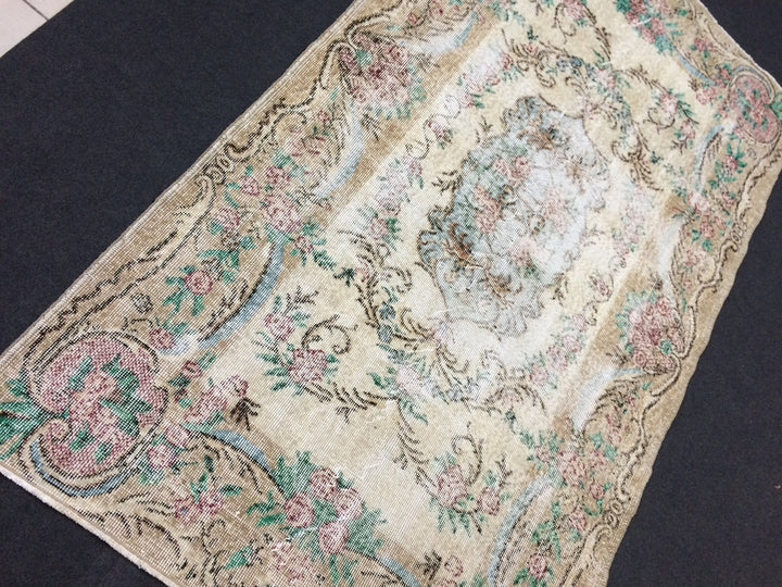 Turkish Oushak Rug 'see title' Hand-Knotted | No. WR25504