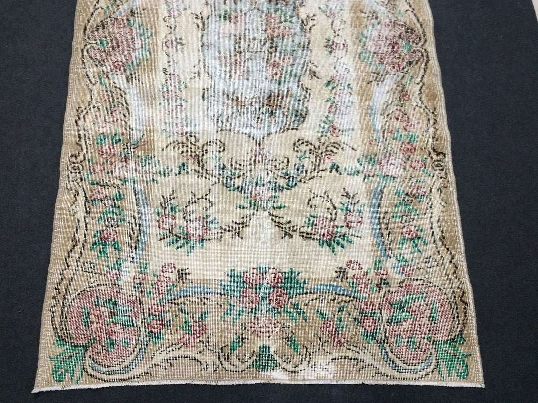 Turkish Oushak Rug 'see title' Hand-Knotted | No. WR25504