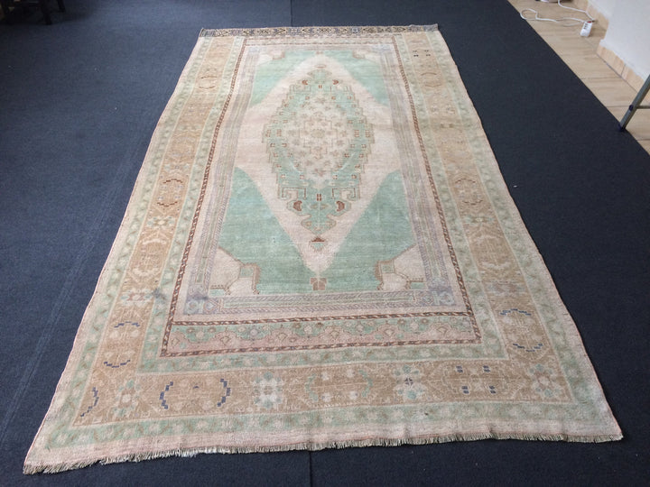 Rust Turkish Runner Rug 5' 2" x 10' Hand-Knotted