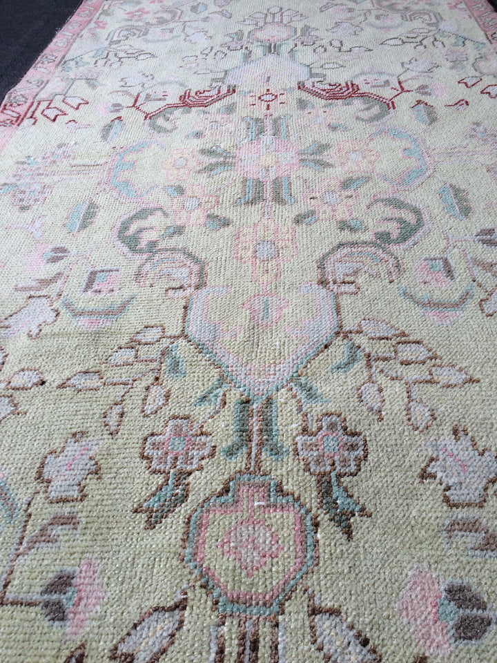 Turkish Ziegler Rug 8'10" x 11'9" Hand-Knotted field