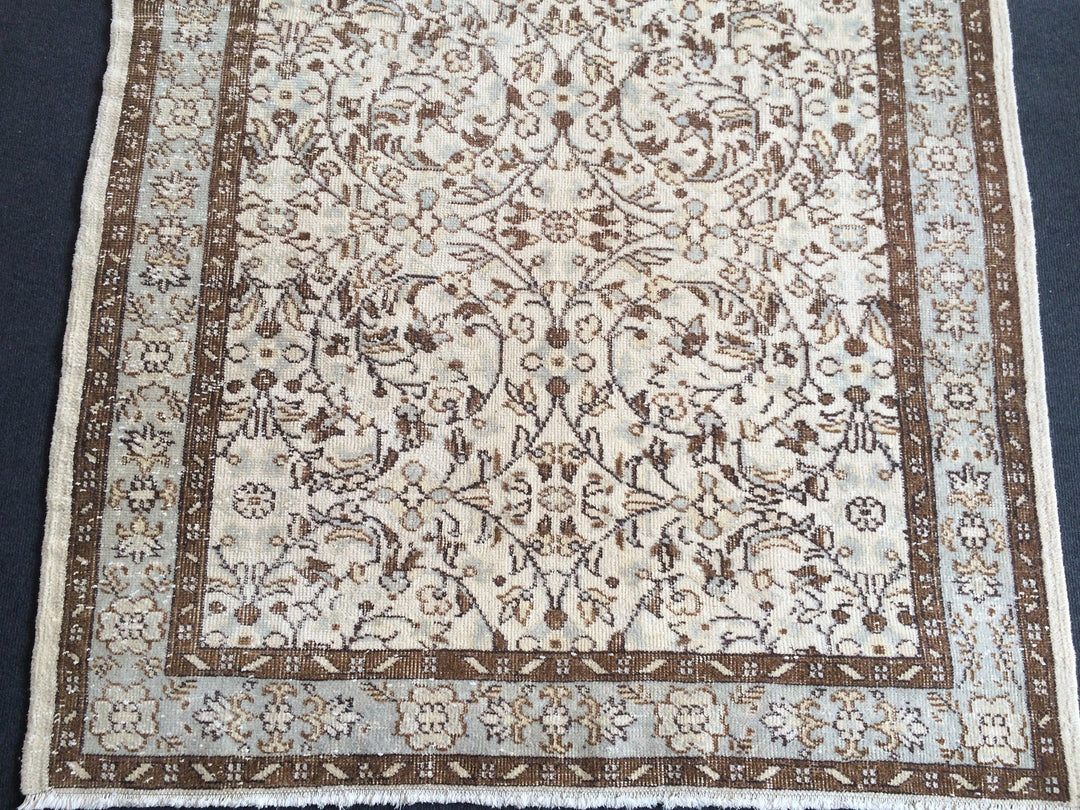 Turkish Oushak Rug 2'6" x 12' Hand-Knotted view