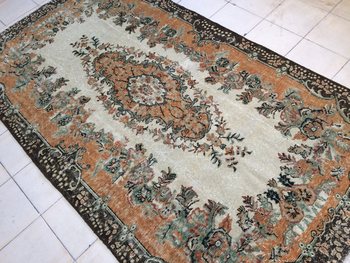 Turkish Oushak Rug Hand-Knotted | No. WR38661