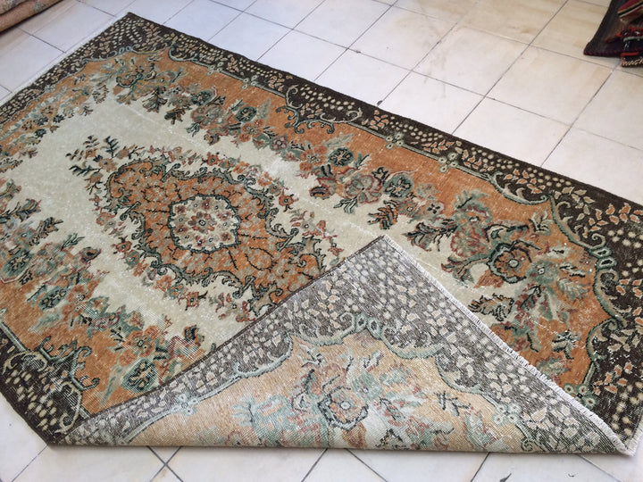 Turkish Oushak Rug Hand-Knotted | No. WR38661