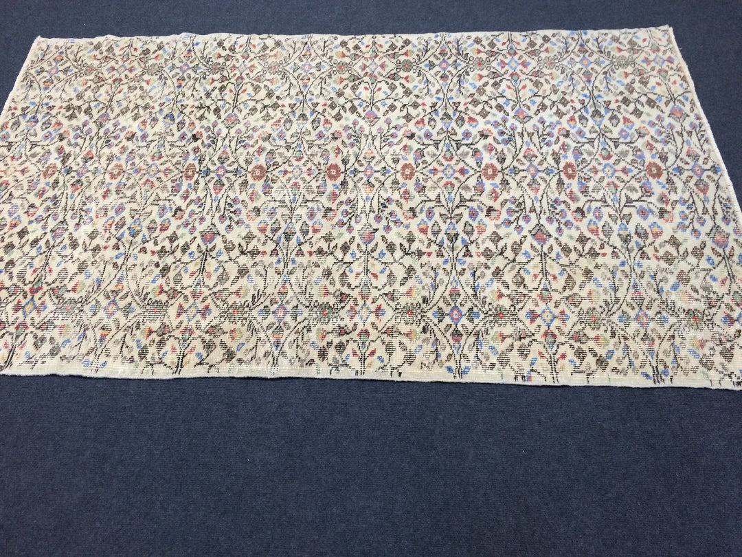 Turkish Oushak Rug 2'7" x 9'10" Hand-Knotted | No. WR98989