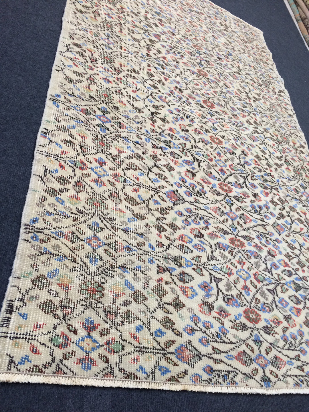 Turkish Oushak Rug 2'7" x 9'10" Hand-Knotted | No. WR98989