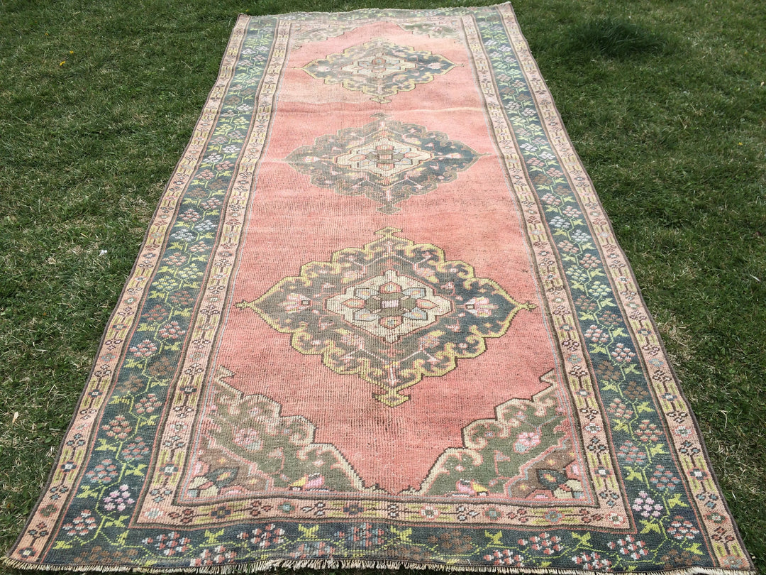 Turkish Oushak Rug 5' x 10' 4" Hand-Knotted view
