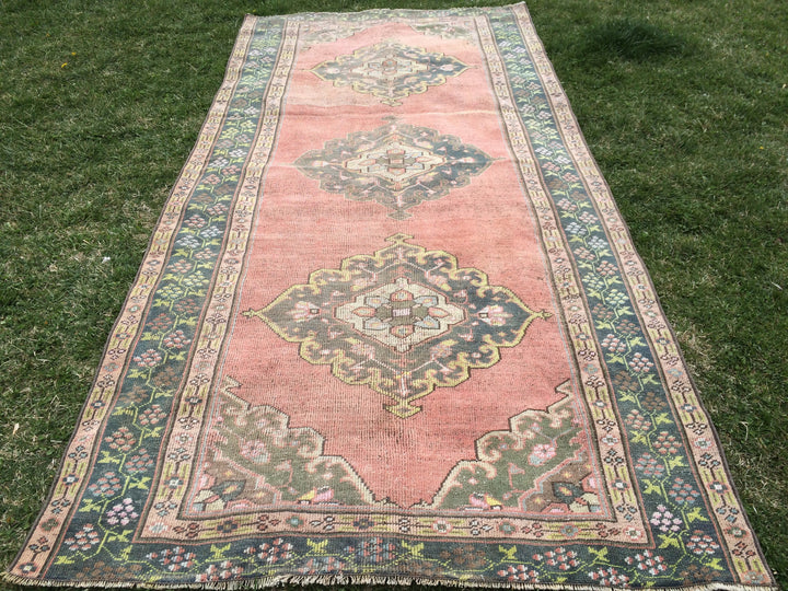 Turkish Oushak Rug 5' x 10' 4" Hand-Knotted view