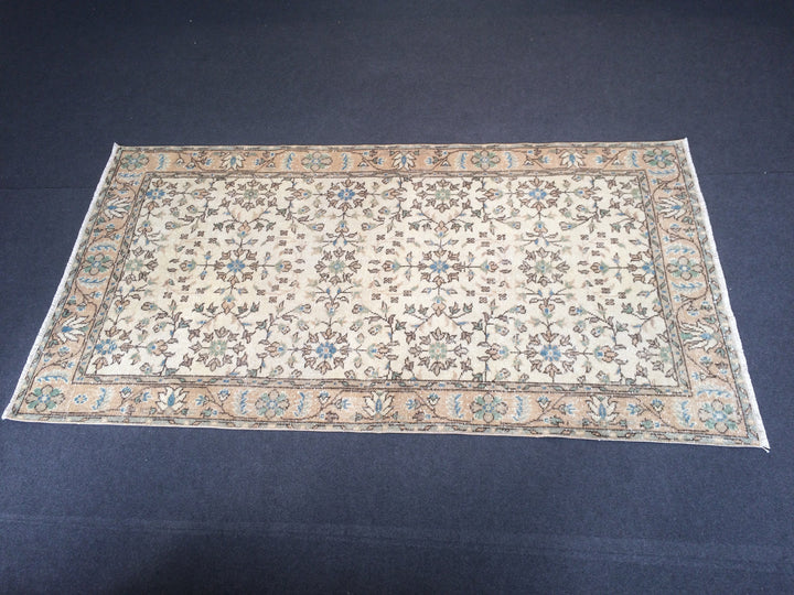 Turkish Oushak Rug Hand-Knotted view 9