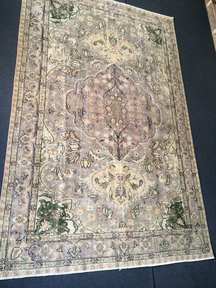 Turkish Oushak Rug 6' x 9' 6" Hand-Knotted view