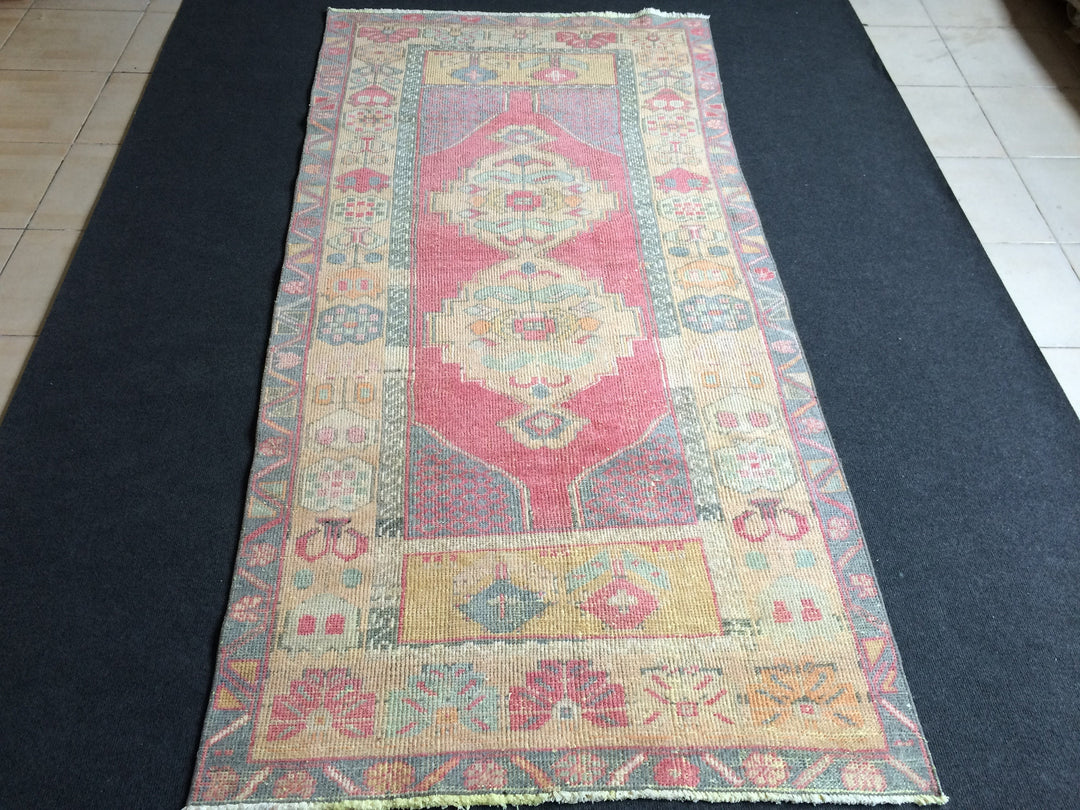 Rust Turkish Oushak Rug Hand-Knotted view