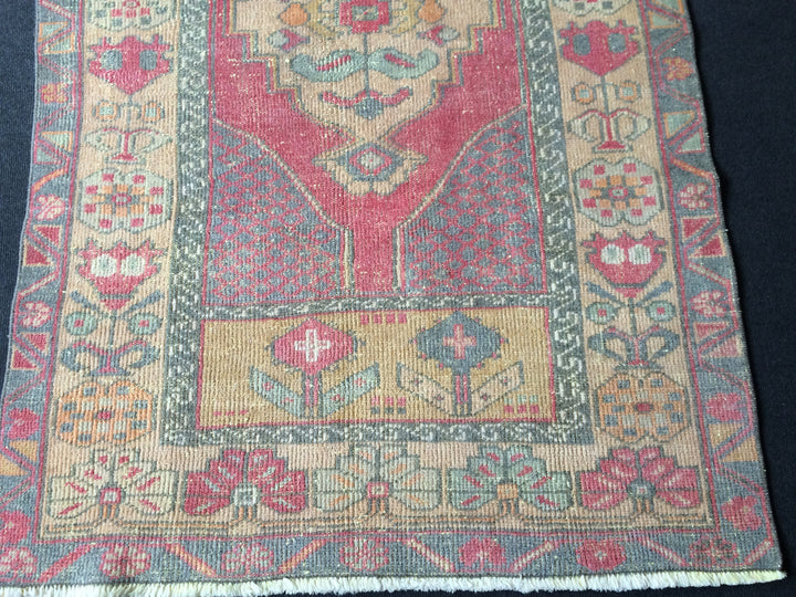 Rust Turkish Oushak Rug Hand-Knotted view 9