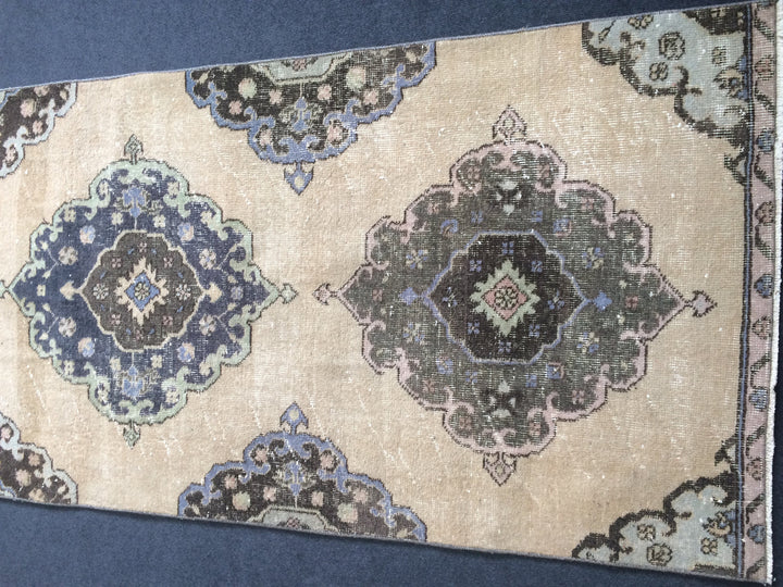 Turkish Runner Rug 3' x 12' 2" Hand-Knotted view