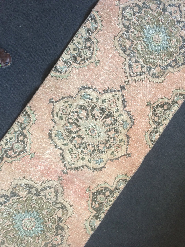 Turkish Runner Rug 2' 8" x 11' 4" Hand-Knotted view