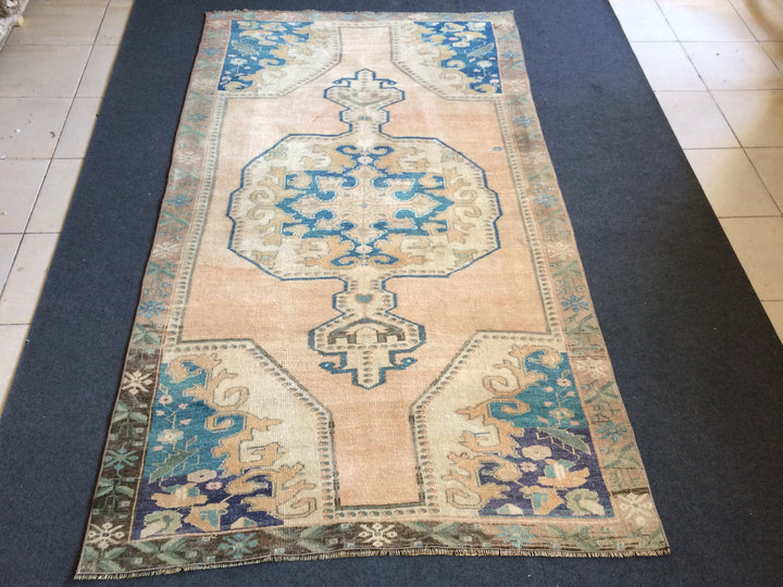 Turkish Oushak Rug Hand-Knotted view