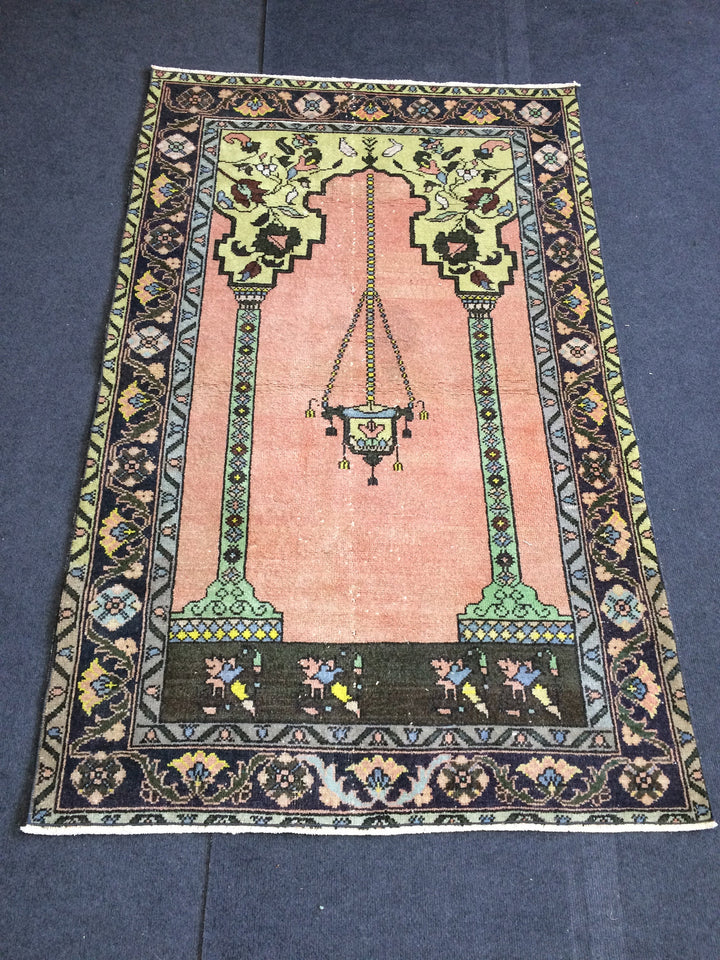 Rust Turkish Oushak Rug 2'7" x 9'10" Hand-Knotted view