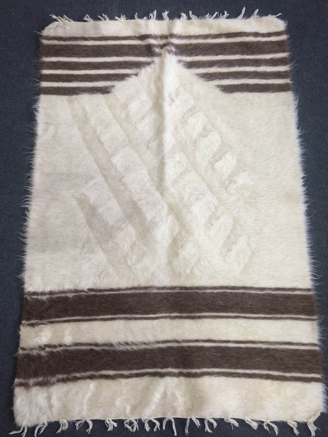 Turkish Oushak Rug 4'2" x 2'8" Hand-Knotted
