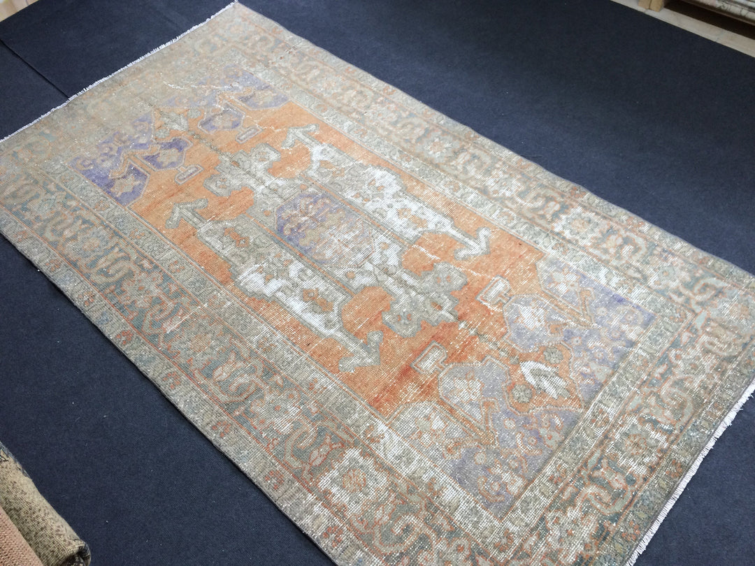 Turkish Oushak Rug 5' x 8' 7" Hand-Knotted