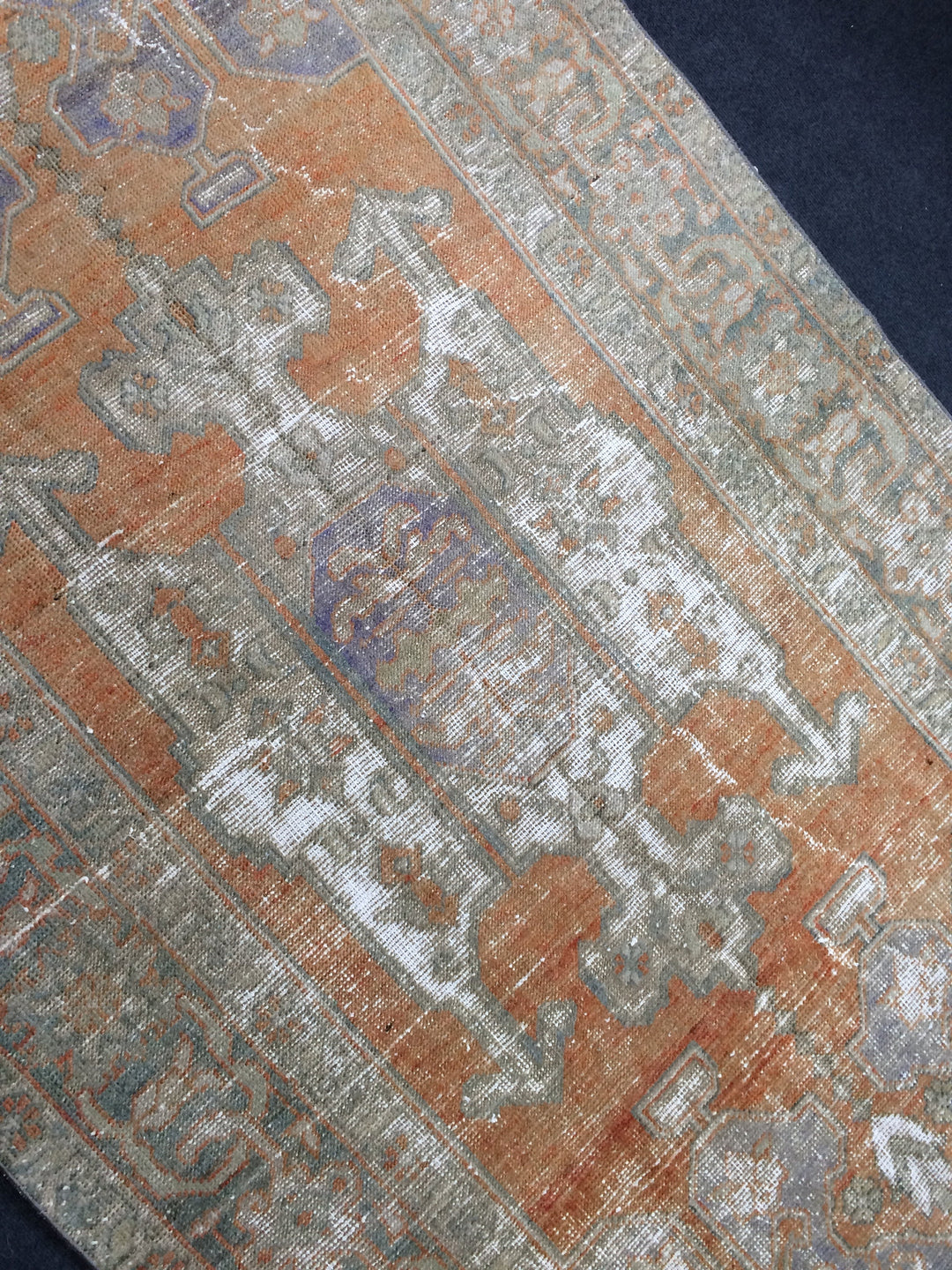 Turkish Oushak Rug 5' x 8' 7" Hand-Knotted field