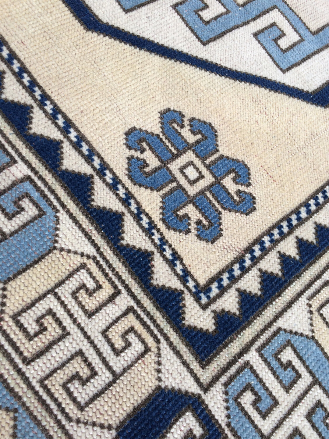 Blue Turkish Oushak Rug 5' 4" x 7' 9" Hand-Knotted | No. WR71903