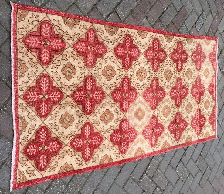 Turkish Oushak Rug 5'6" x 8'2" Hand-Knotted view