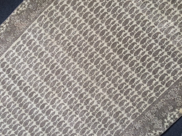 Turkish Oushak Rug Runner Rug - No. WR83682 Hand-Knotted pattern