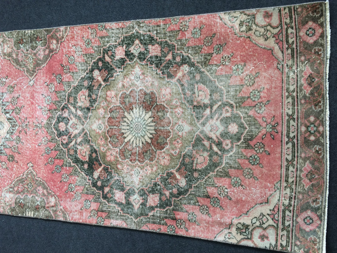 Turkish Runner Rug 3' x 12' Hand-Knotted view