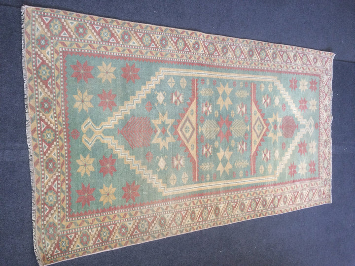 Rust Turkish Oushak Rug Hand-Knotted view