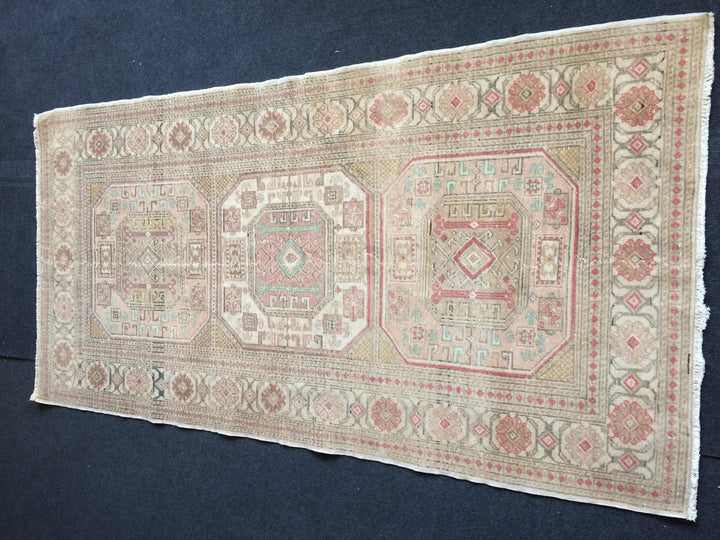 Rust Turkish Oushak Rug Hand-Knotted view