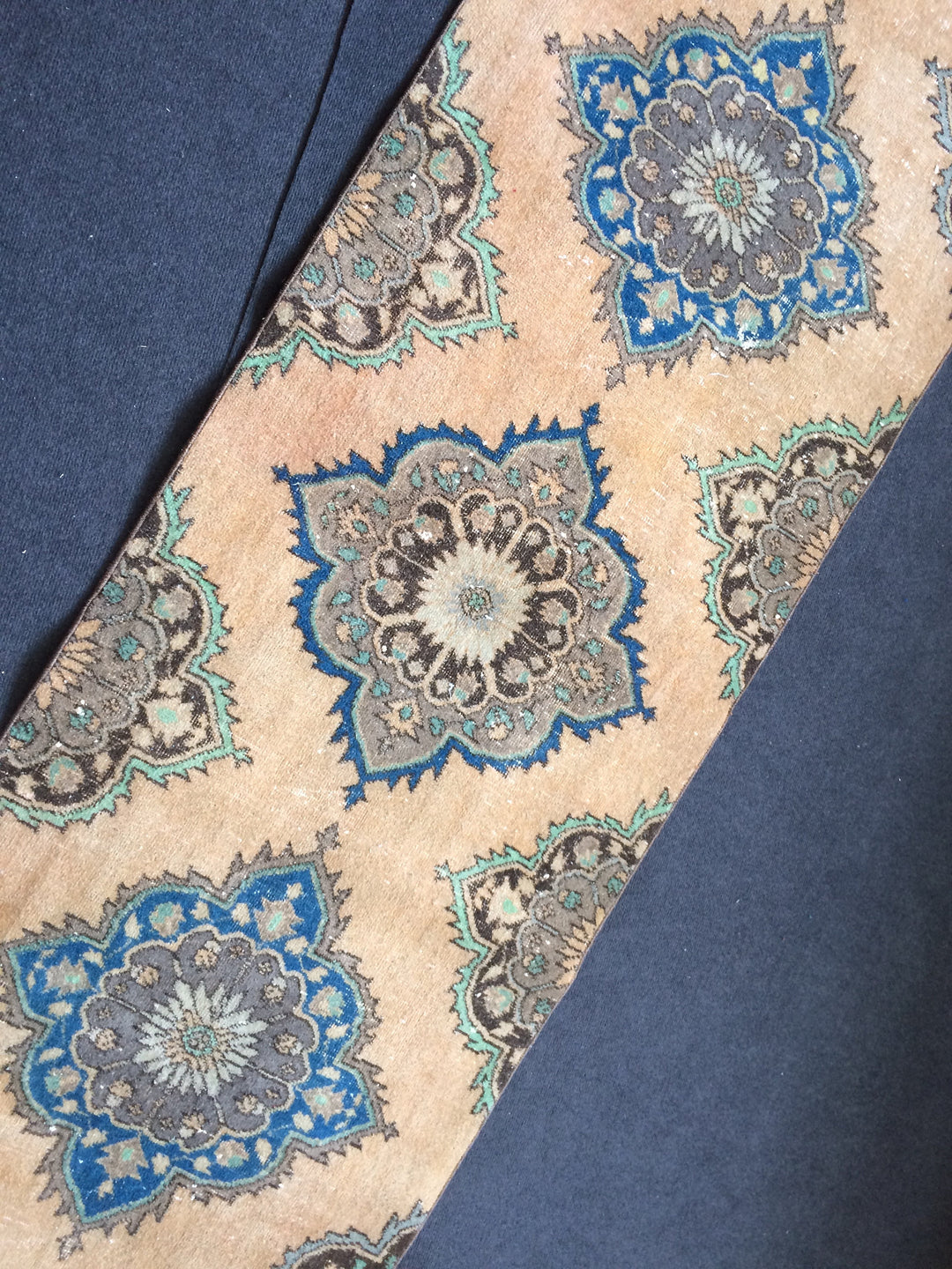 Turkish Runner Rug 2' 10" x 12' 6" Hand-Knotted view