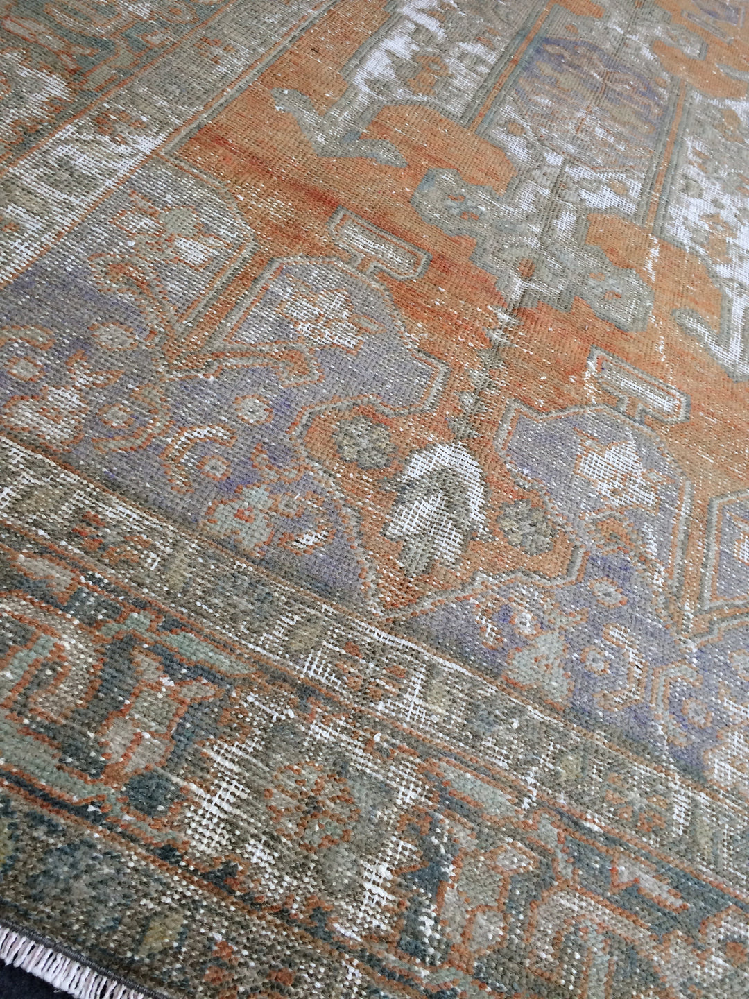 Turkish Oushak Rug 5' x 8' 7" Hand-Knotted view 9