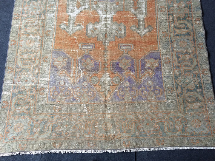 Turkish Oushak Rug 5' x 8' 7" Hand-Knotted view