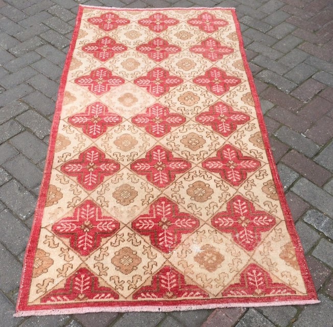 Turkish Oushak Rug 5'6" x 8'2" Hand-Knotted texture