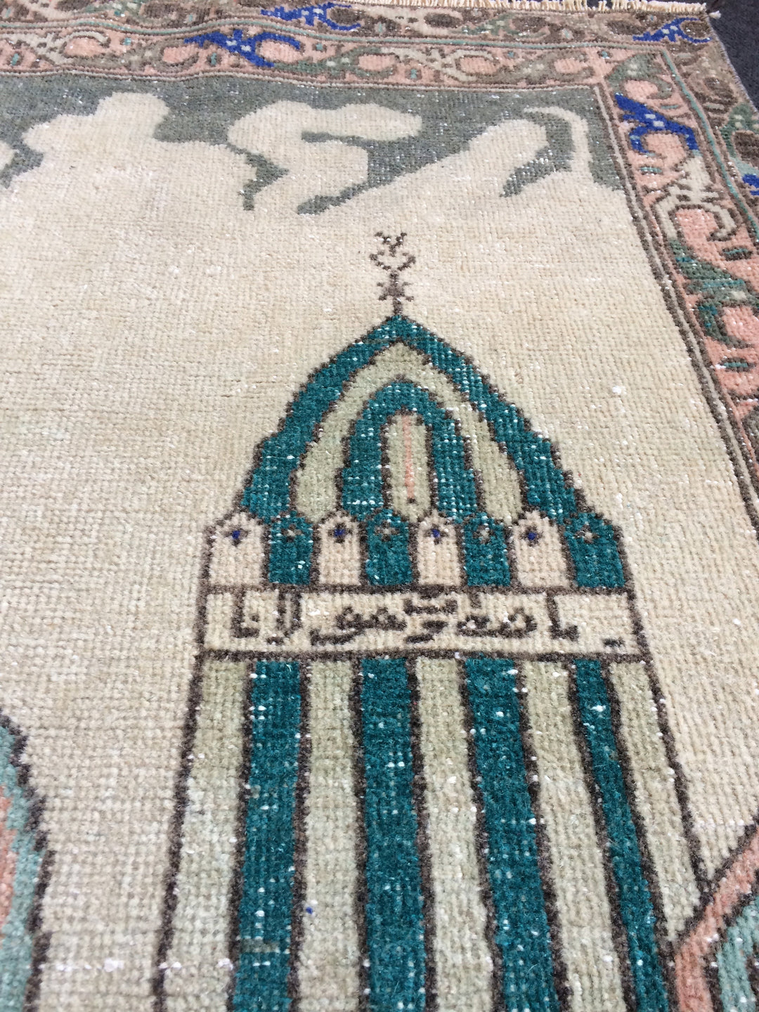 Vintage Vintage Turkish Rug 3' 4" x 5' 4" - No. WR12621