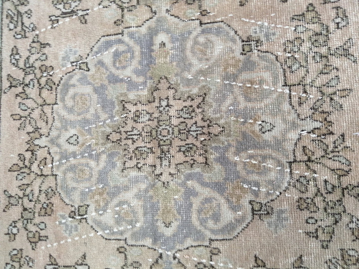Rust Turkey Runner Rug 3' 11" x 6' 8" Hand-Knotted view 9