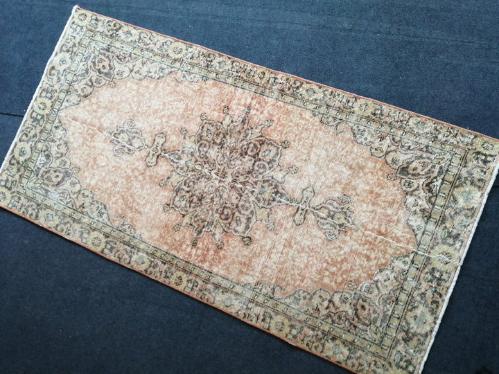 Rust Turkish Oushak Rug 3' 2" x 6' 5" Hand-Knotted view