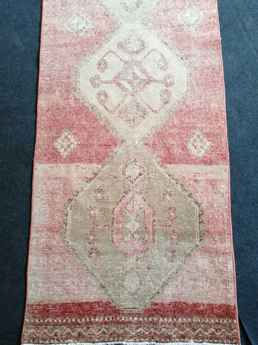 Pink Turkish Runner Rug 2' 8" x 11' Hand-Knotted | No. WR65101