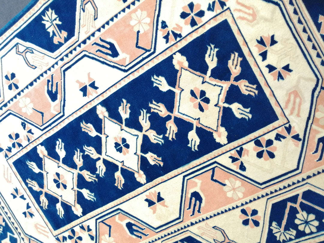 Blue Oushak Rug 5' 4" x 7' 10" - No. WR71317