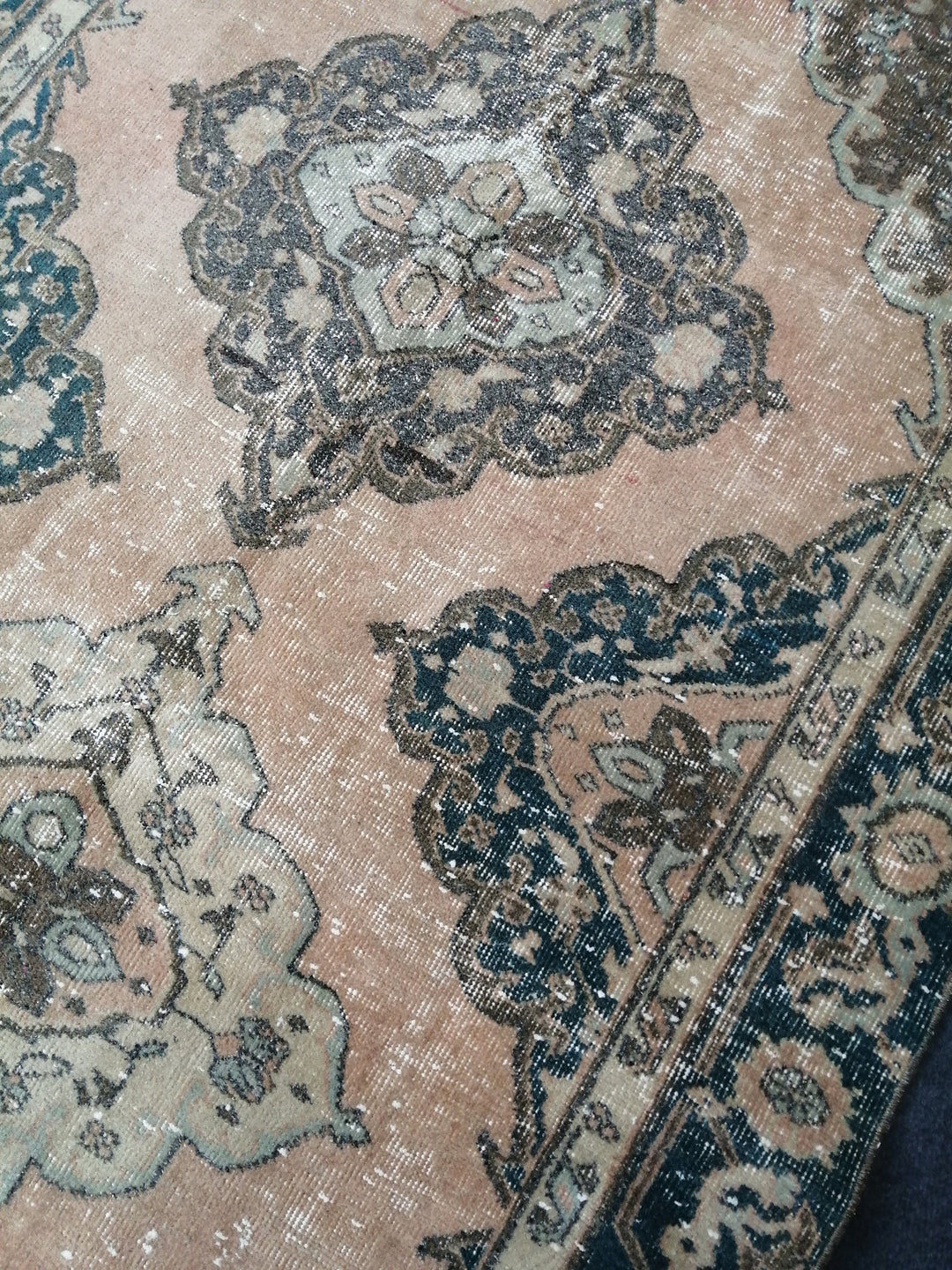 Muted Runner Rug 4' 2" x 13' - No. WR65899