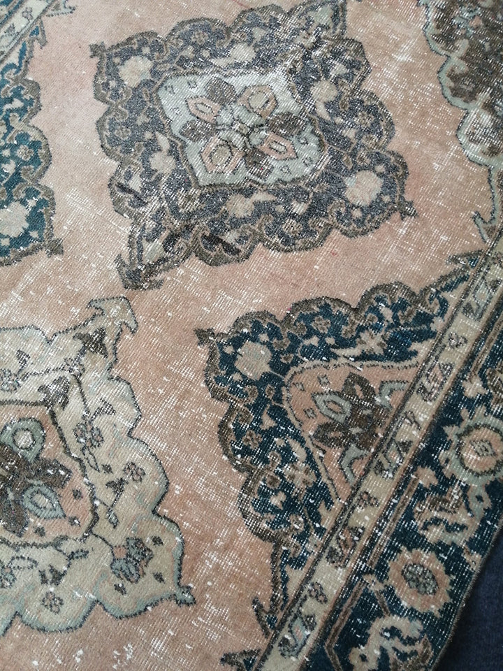 Muted Runner Rug 4' 2" x 13' - No. WR65899