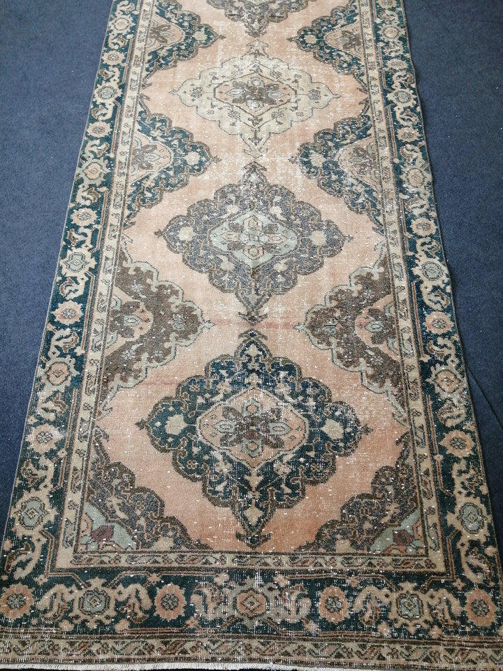 Muted Runner Rug 4' 2" x 13' - No. WR65899