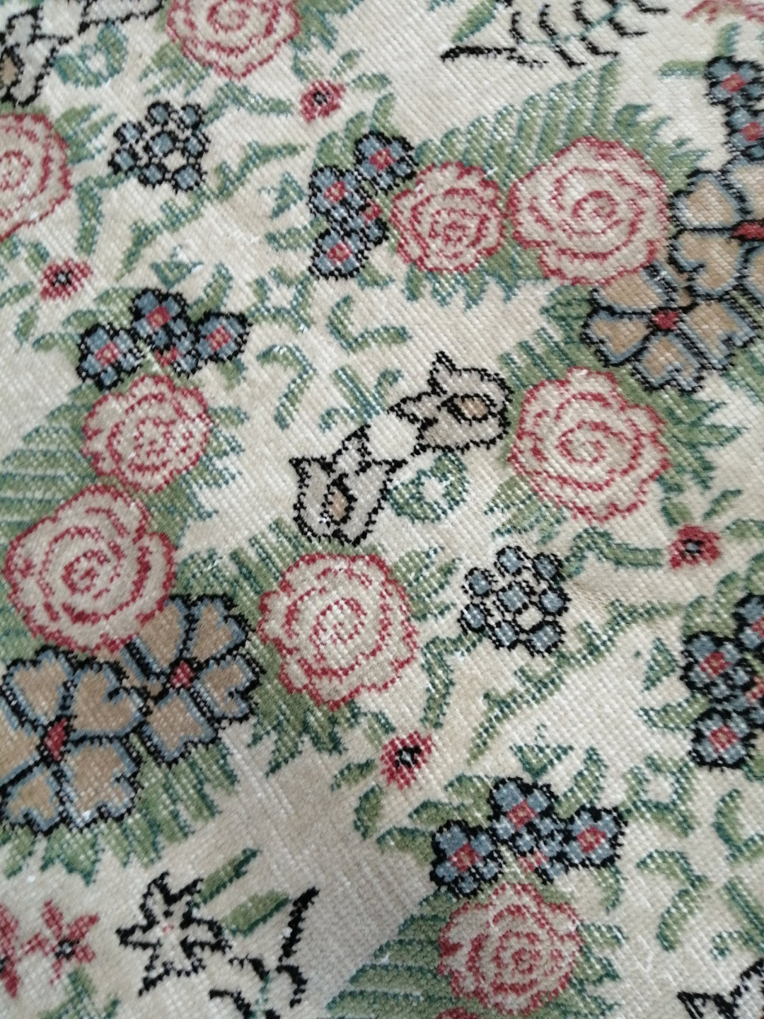 Green Turkish Oushak Rug 2'7" x 9'10" Hand-Knotted | No. WR64404