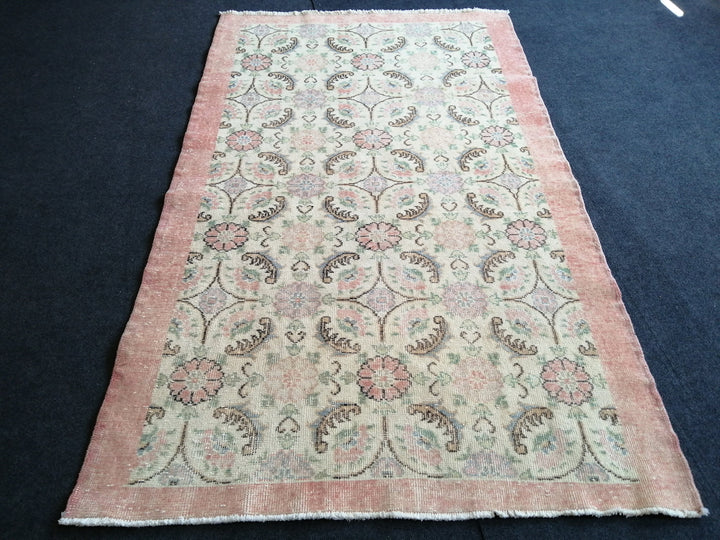 Rust Turkish Oushak Rug 4' x 6' 5" Hand-Knotted view