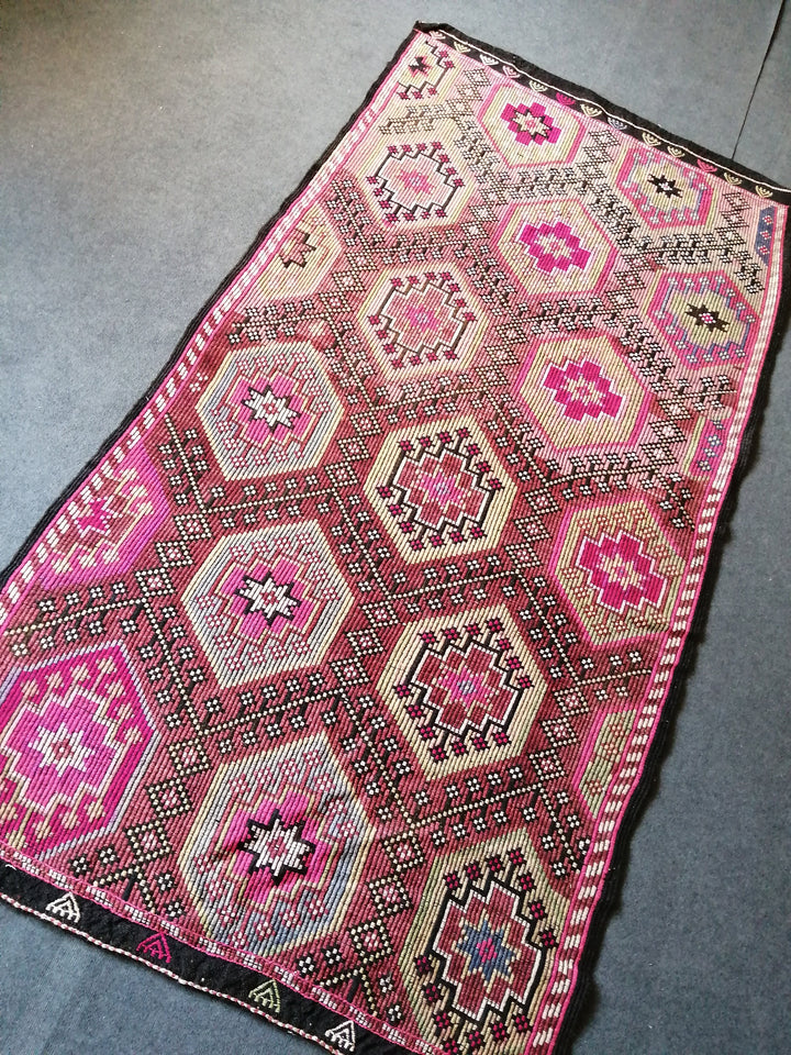 Turkish Oushak Rug 4' x 8' Hand-Knotted view